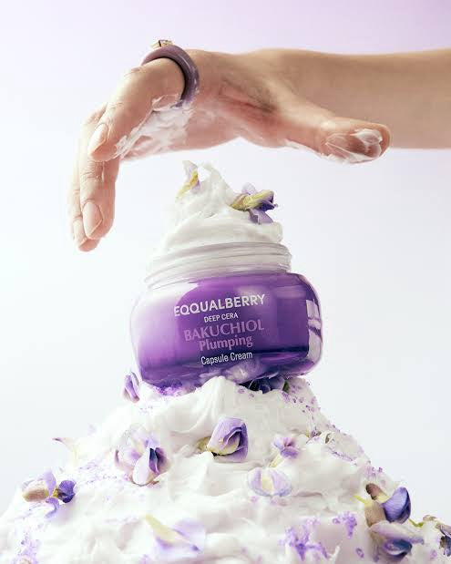 EQQUALBERRY Bakuchiol Plumping Capsule Cream