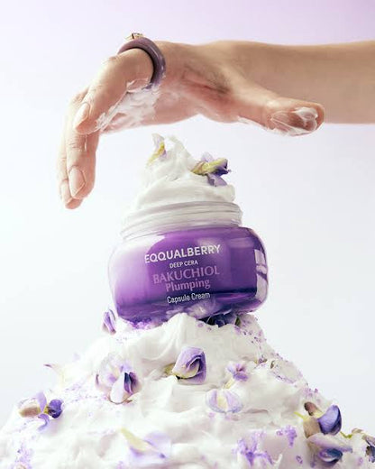 EQQUALBERRY Bakuchiol Plumping Capsule Cream
